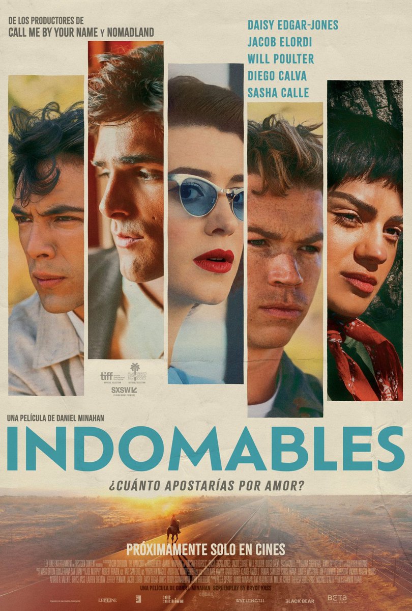 25/01
INDOMABLES
Dos cuñados se conocen, se atraen, y nada de lo esperado sucede. 
Pasan los años, sigue la conección telefónica, hay un paralelismo en sus vidas y cuando se reencuentran, nada sucede. 
Ambos apostadores y bisexuales llevan vidas escondidas. Nada sucede
⭐⭐