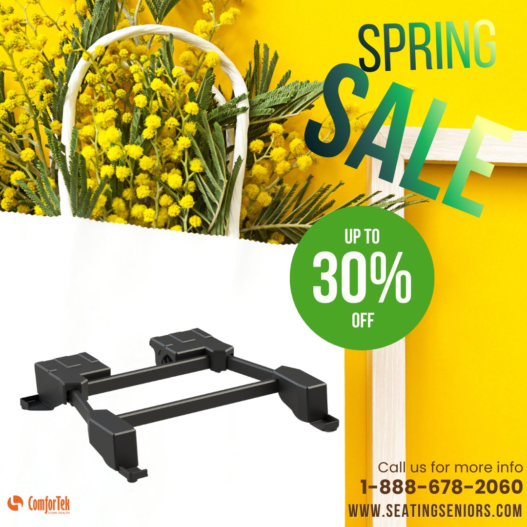 comfortek's tweet photo. Spring Comfort Starts Here 🌿ComforTek’s Spring Sale offers up to 30% off selected chair models designed for comfort, stability, and daily support. 
📷1-888-678-2060 
📷https://t.co/Kni5IA7OZO 
Spring Sale ends. Comfort stays! https://t.co/2yaNe6P3z3