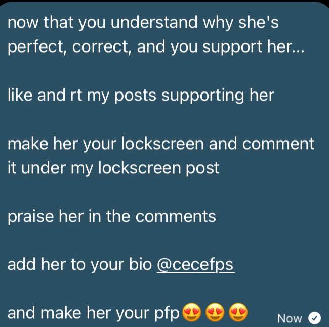 femboymaybeidk's tweet photo. to all the NEEDY and DESPERATE CeceSimps-to-be in my dms..

here's my PRO-RATED GUIDE TO CECEISM CONVERSION😍😍😍

Lesson 1: Why Cece WAS RIGHT🥰

Lesson 2: What you can do to support her now that you know

Lesson 3: Supporting evidence😍😍😍

Lesson 4: A peek at her simp army~<3 https://t.co/iAaYB02B9I