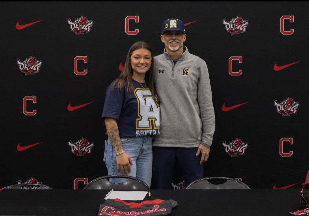 kayla_storey14's tweet image. It’s finally official and I’m feeling so blessed! 
Senior season getting started and then I get to continue doing what I love with another great team and coaches! ♥️ @LadyRedDevilSB @CACC_Softball @GregShivers