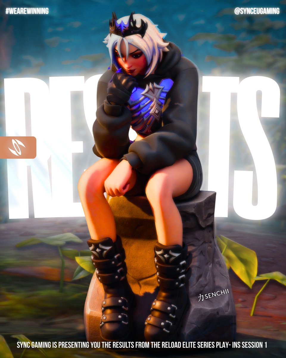 SyncEuGaming's tweet photo. W Guys, good Job! 🏆

Reload Elite Play-Ins Result:

#1599 @Asne61 &amp; @Kantuu4k 

#1031 @SaweyFn &amp; @/Pura

#WEAREWINNING #EWC #TALENT #Fortnite 

@SenChiiPerform- use code: sync20 https://t.co/6143tuzrFV
