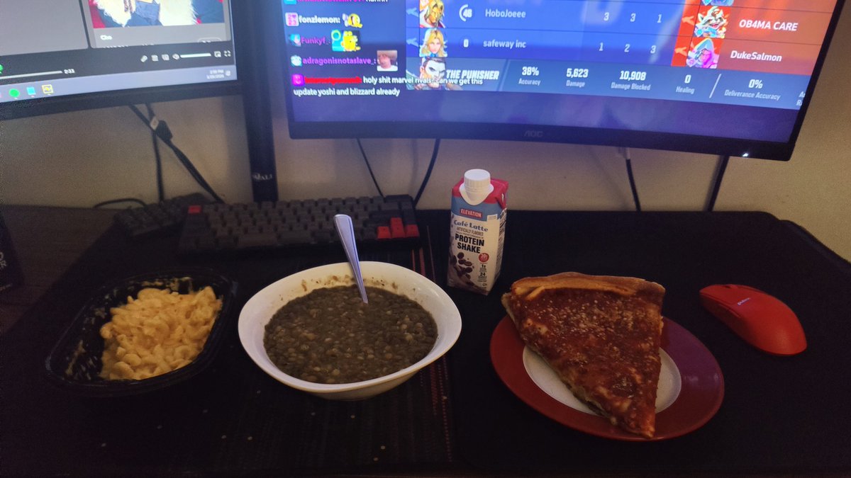 I might be a trash ass loser with no money no job no team no hoes no future but look at this fire ass lunch tho