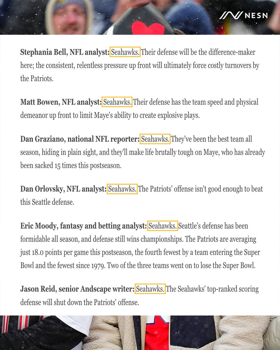 NESN tweet media