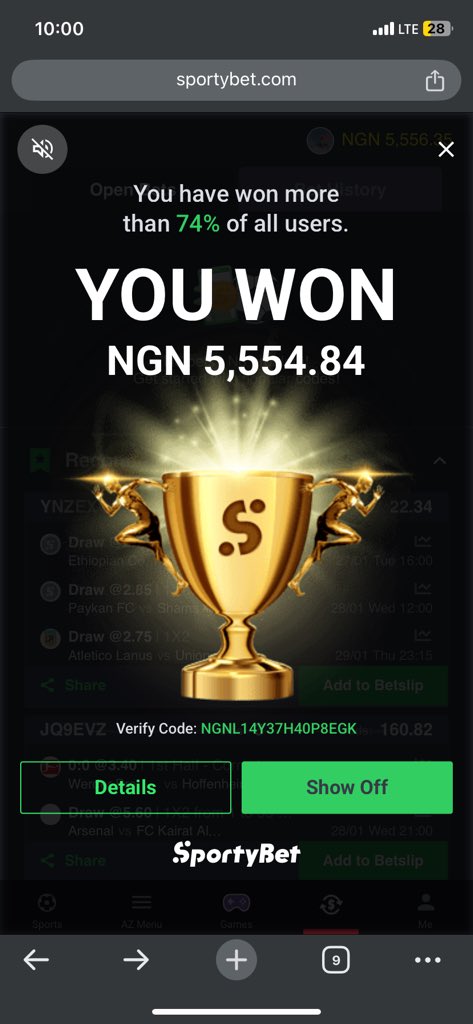 kingsupdates1's tweet photo. @39billion Thanks boss won my edit https://t.co/ld3McYtp96