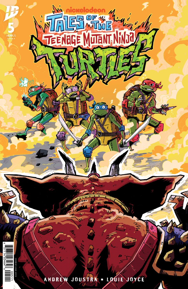 IDWPublishing's tweet image. Check out the covers for #Tales of the #TeenageMutantNinjaTurtles #5!

The E.P.F., Agent Blanque, Bishop, and Zog are closing in on our heroes.

Will the boys hunker down to defend their home and their new robot friend or take the fight to the enemy?

Preorder at comics shops!