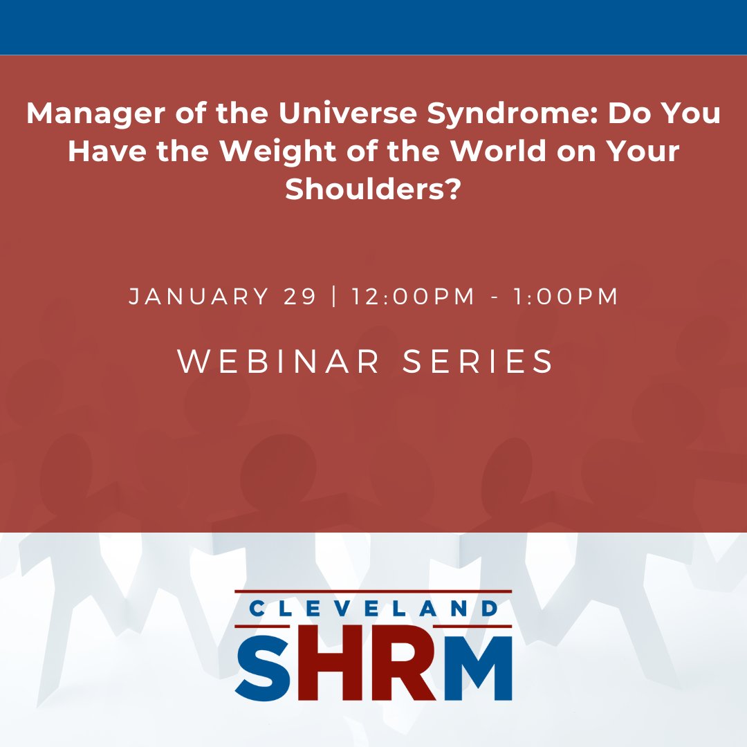 Calling all leaders who are feeling OVERWHELMED!

Join us at: clevelandshrm.com/events/EventDe…