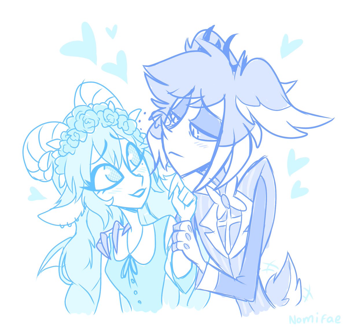 🩵💙
#Alastor2P #HazbinHotelFanart #2PRadiosmok