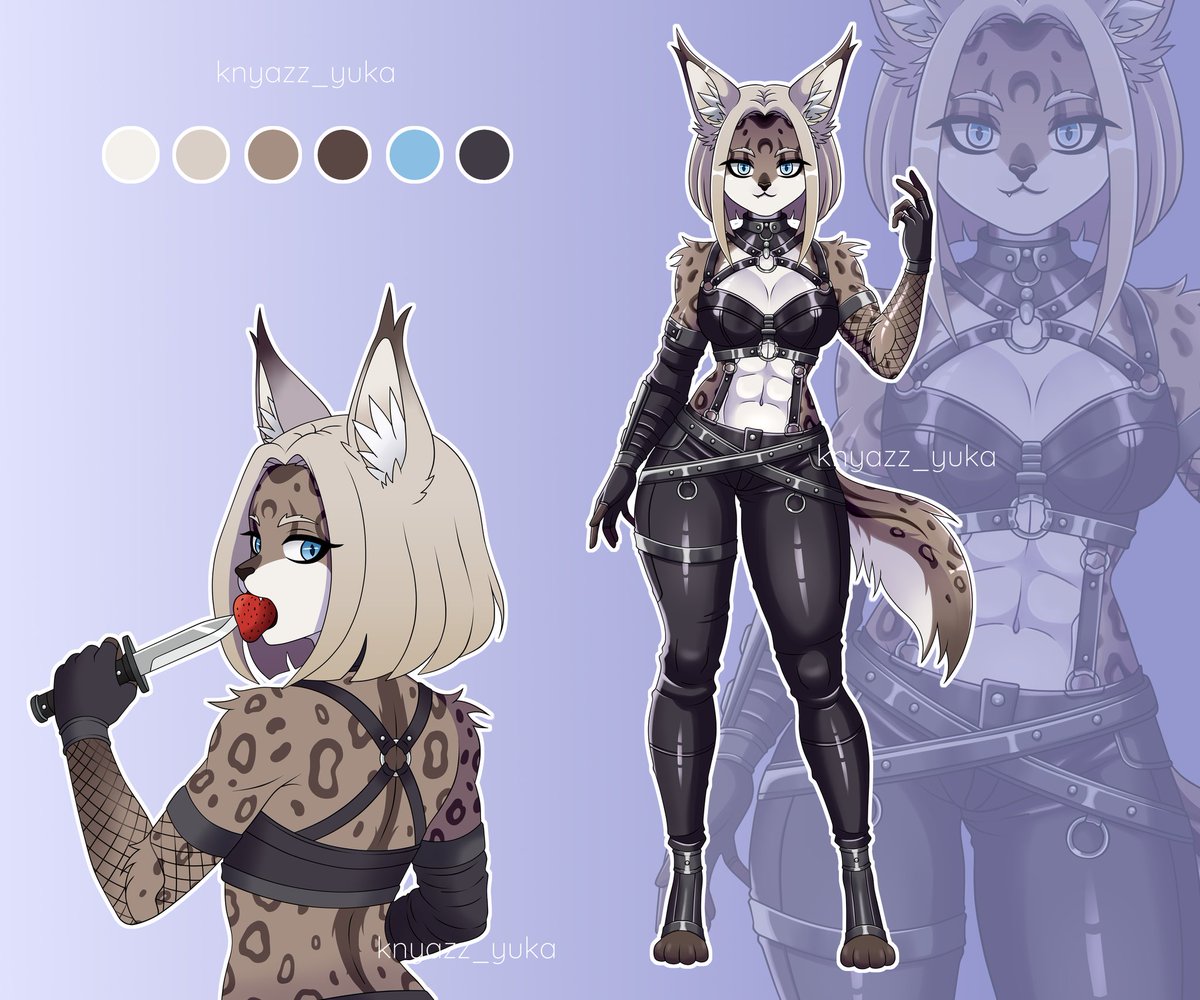 Adopt Auction 
Lynx 🖤

YCH Auction: ych.commishes.com/auction/show/5…

Furaffinity: furaffinity.net/view/63791551/

#adoptable #feline #fursona #lynx #latex #catgirl