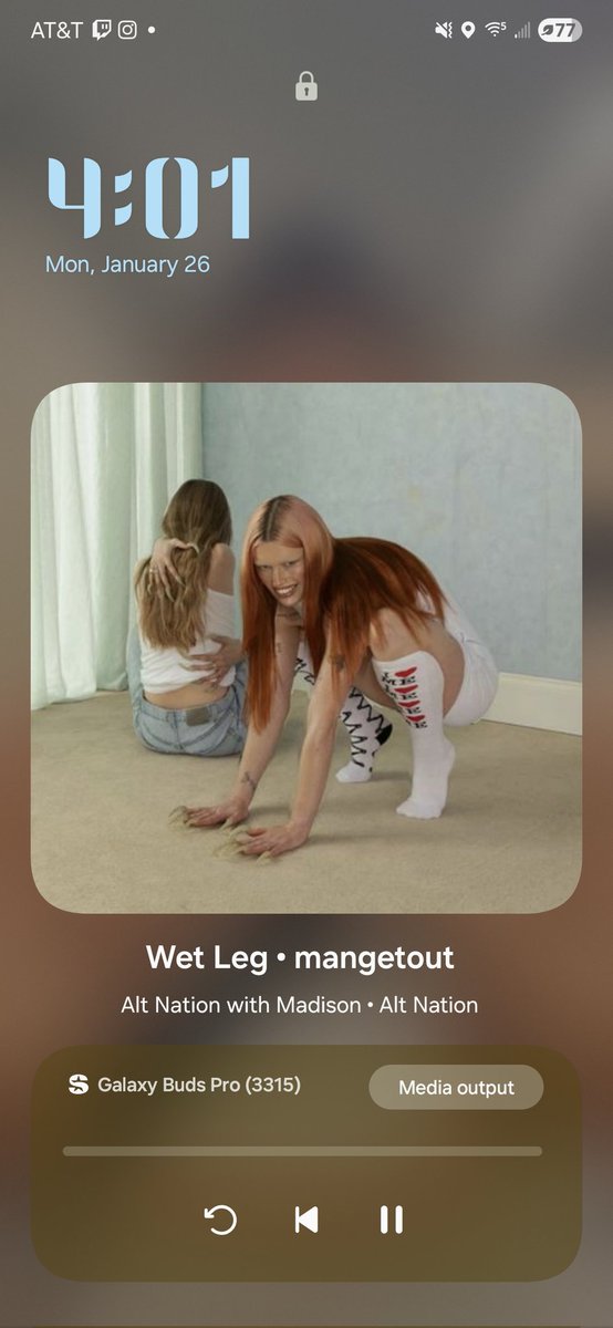 Not <a href="/altnation/">Alt Nation</a> playing Heated rivalry song 😭😭