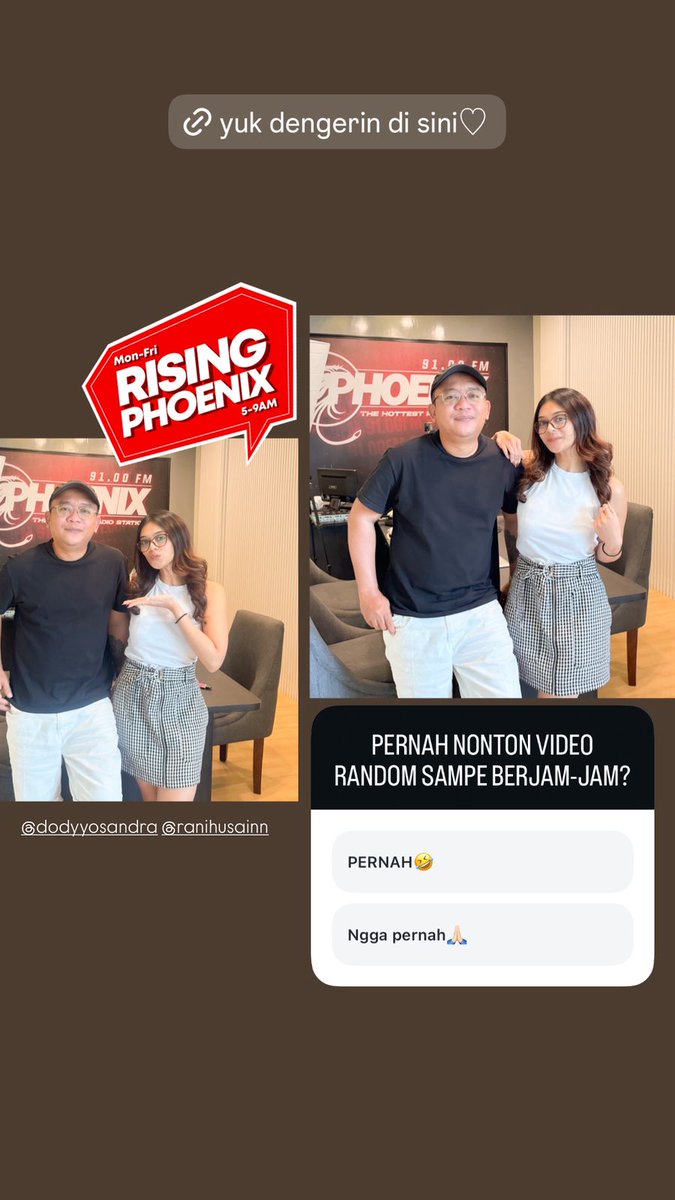 Morningggg! Kira-kira hari ini lagi mood dengerin lagunya siapa??