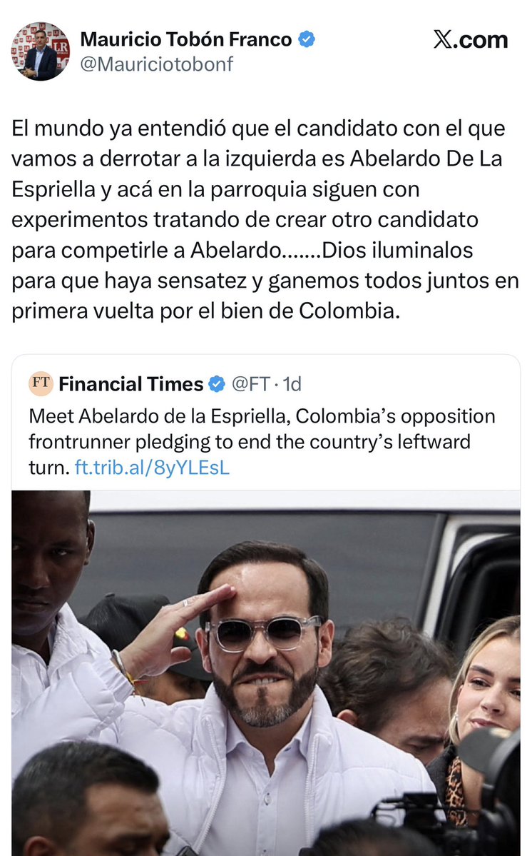 Jajajajajajjajajajajaja literalmente este man vio ese artículo de “Filipichín” en Inglés y dijo “Ohh ya hablan en el extranjero de Abelardo, se lo voy a restregar a los mamertos” y no se dio cuenta que en ese mismo artículo lo tildan de defender criminales y estafadores
