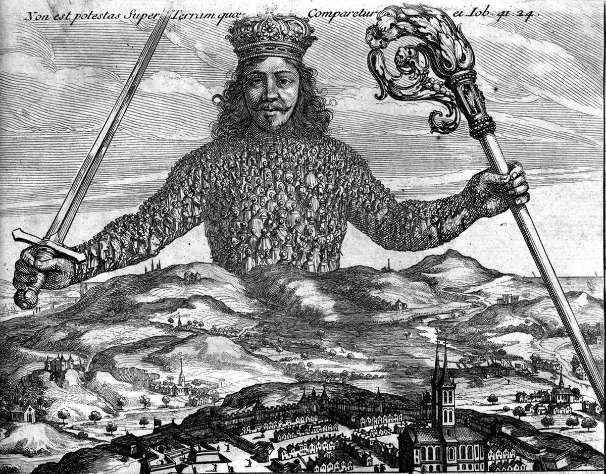 "the leviathan is actually a serpent"
"the leviathan is actually a whale"
"the leviathan is actually a rock formation"

the leviathan is actually an 1,800 foot tall british guy