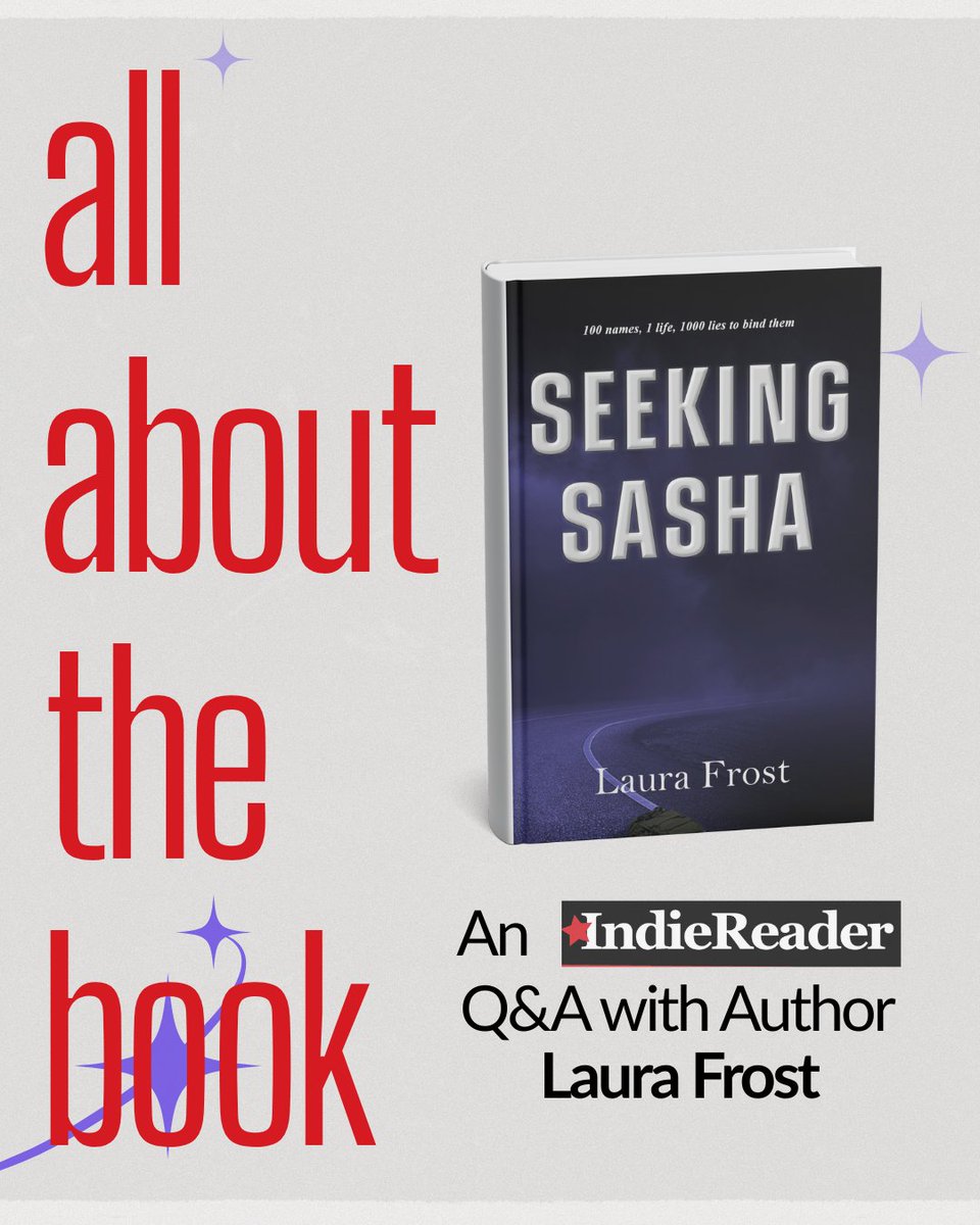IndieReader's tweet image. “Put your head down, remember your why, trust the process, and never give up on yourself or your craft.”

Seeking Sasha received a 4+ star review, making it an IndieReader-approved title.

Read more of our interview with author, Laura Frost, here: loom.ly/SA-dx_I