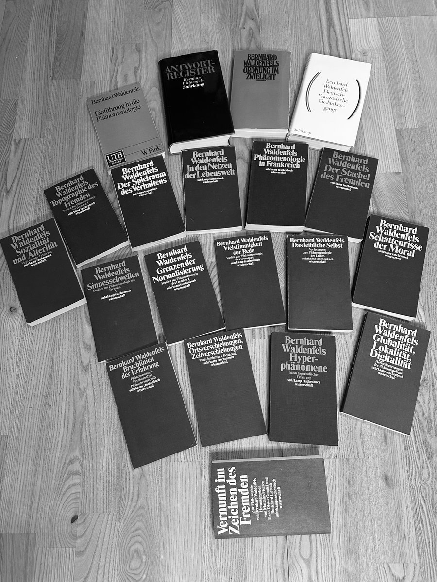 just_ethics's tweet image. Im Gedenken an Bernhard Waldenfels (1934-2026) 🖤
Ein (nicht nur persönlicher) Nachruf

Mit großer Trauer höre ich die Nachricht vom Tode Bernhard Waldenfels‘, der am 23. Januar 2026 im gesegneten Alter von 91 Jahren verstorben ist. 

Bernhard Waldenfels war ein ganz feiner, ganz…