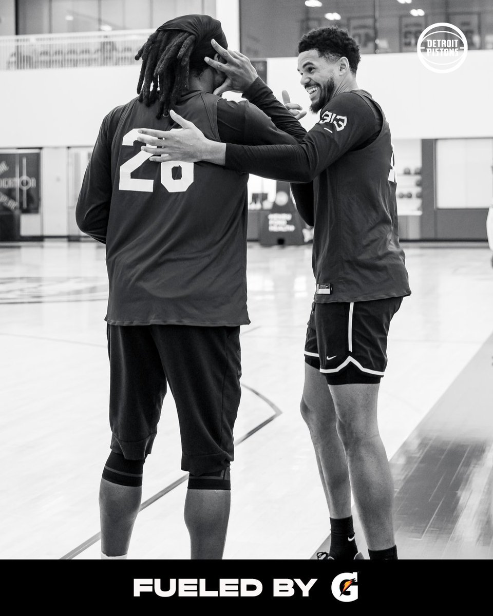 The work doesn't stop.
#DetroitBasketball | @Gatorade