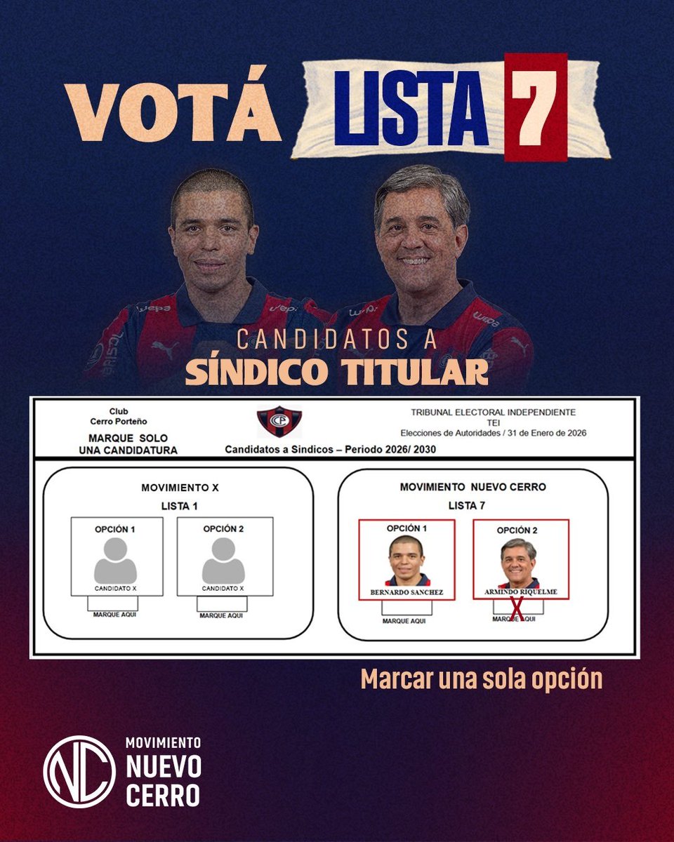 ibmdn's tweet image. El cambio es posible! 
El 31 de enero, vota #Lista 7️⃣  #Opción 7️⃣
 ¡Sumate a un Nuevo Cerro y al lado correcto de la historia! 🔵🔴
@carlitosrejala 
@armindoriquelme 
@movnuevocerro 
@sumar1912