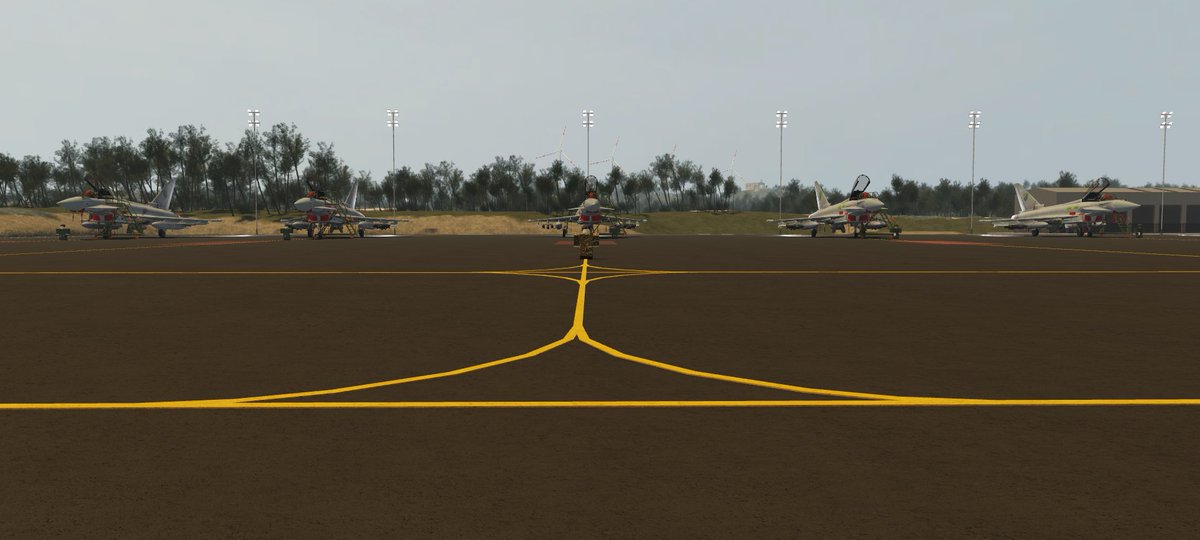 This evening, No.11 Squadron conducted air-to-ground missions in Tupana. Destroying insurgency bases and ensuring that the insurgency within Tupana is contained.