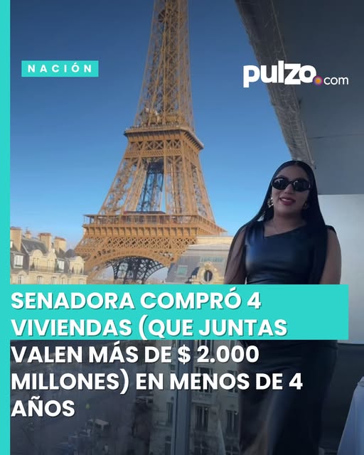 🇨🇴 Alguien puede explicar cómo es esto posible ❓ 

Martha PERALTA acaba de comprar 4 apartamentos por un valor total de $ 2.000.000.000

Su salario como senadora en estos 42 meses es el siguiente:

🔺Salario neto 2022 (5.3 meses)
$ 129.000.000

🔺Salario neto 2023 (12 meses)
$