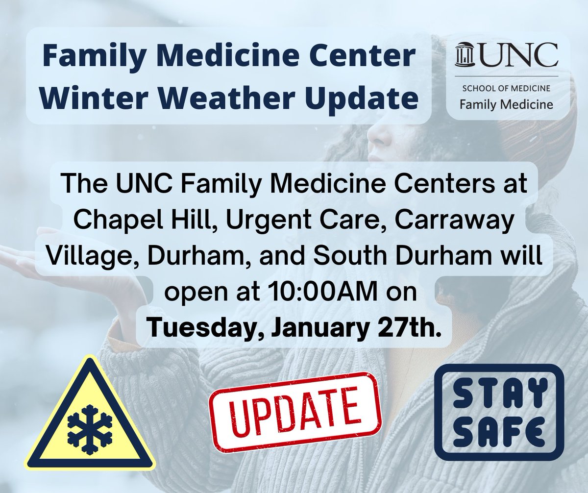 UNC Family Medicine tweet media