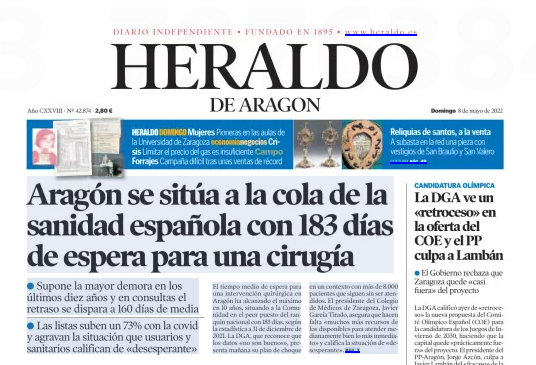 Vosotros sois de olvidar muy rápido, no?

Esta era la realidad de vuestra gestión en Sanidad ⬇️

#CaraACaraATV #AragónImparable #EleccionesAragón #8F