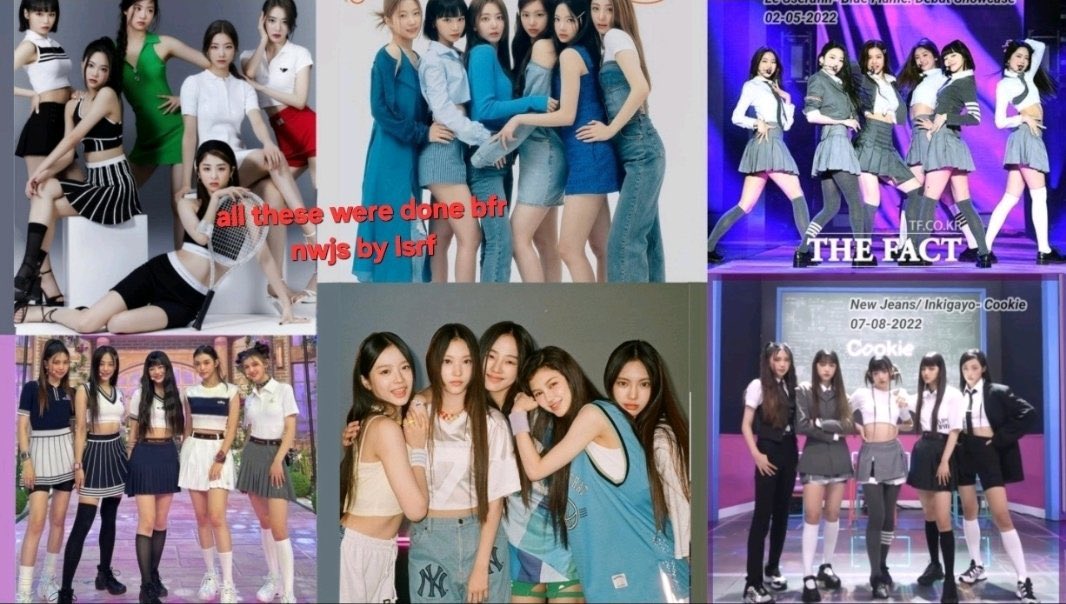 heumk282351's tweet image. 뉴진스가 릇 +타그룹 표절한 사례 앙딱정 해드립니다