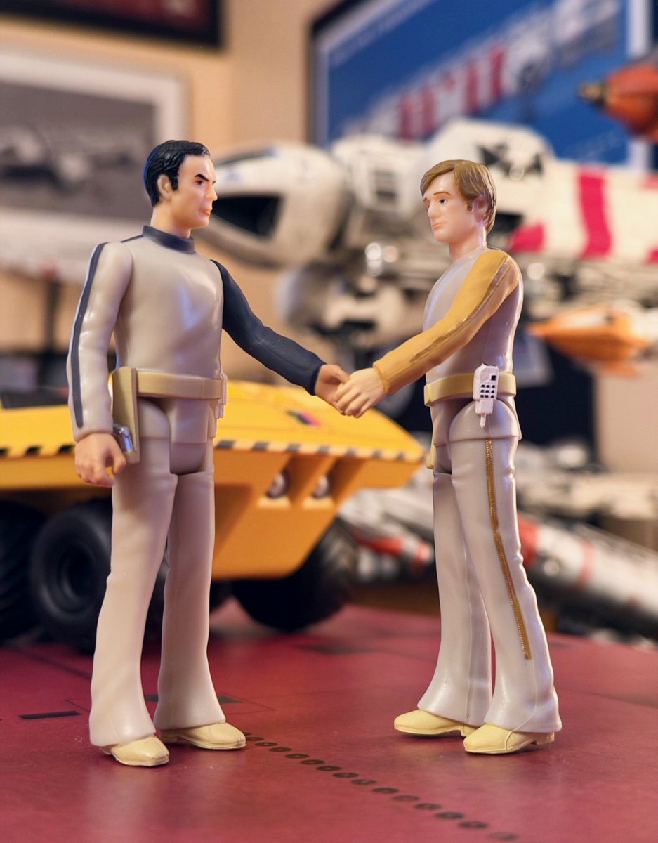 EagleAlpha1999's tweet photo. "Welcome to EagleTransporter's collection, Alan! You'll love it here, I'm sure! " π #Space1999 #AlanCarter #NickTate #AndersonEntertainment #collectibles #figurines #Moonbase #Alpha #EaglePilot #EagleTransporter https://t.co/7TDph4wZoo