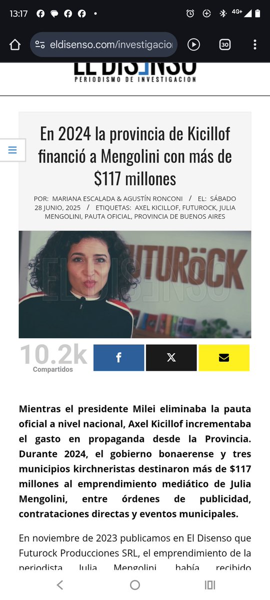 Tomasdente's tweet image. Con la mía y la tuya @juliamengo