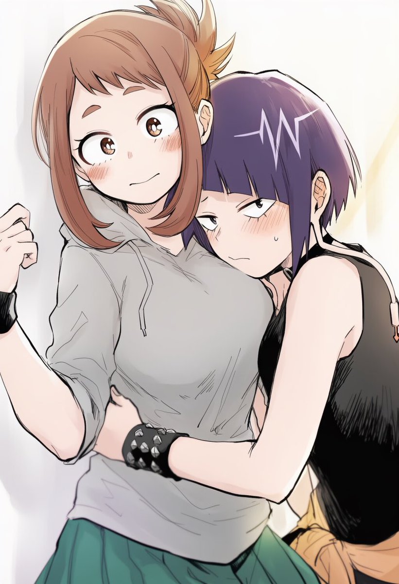 お茶子✖️耳郎 