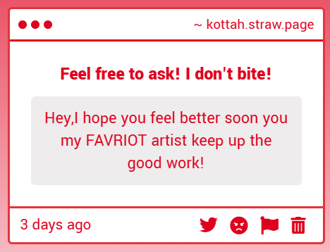 Thank you so much love! Winter makes me depressed by default, but life made sure to slide in plenty of extra stress to worsen it, thats all. With spring it'll get better.