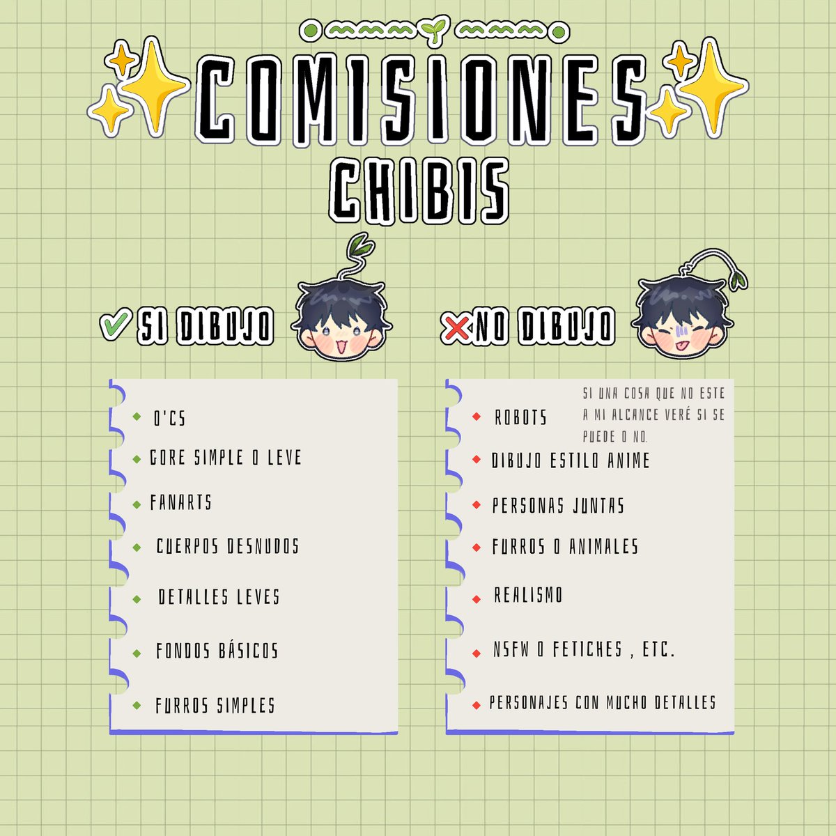 boy_planta's tweet photo. ‼️Comisiones chibis‼️

Compartanloooo porfavorr aaa , están baratos eso creo yo hshs lo que está con azul es el precio de mi país🌱✨ apoyen a la causa xdd https://t.co/WQSWkM7BDa