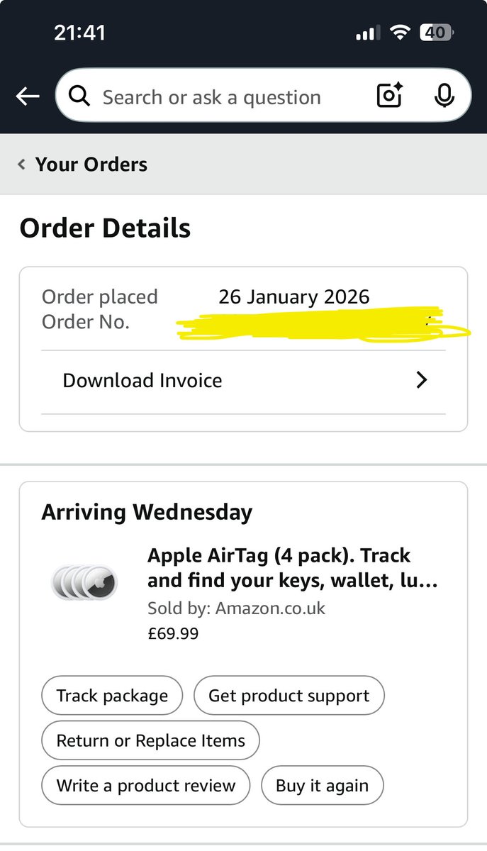 DTB93's tweet photo. @DealsFinderUK Ordered. Thank you @DealsFinderUK https://t.co/M7tVfKbL4o