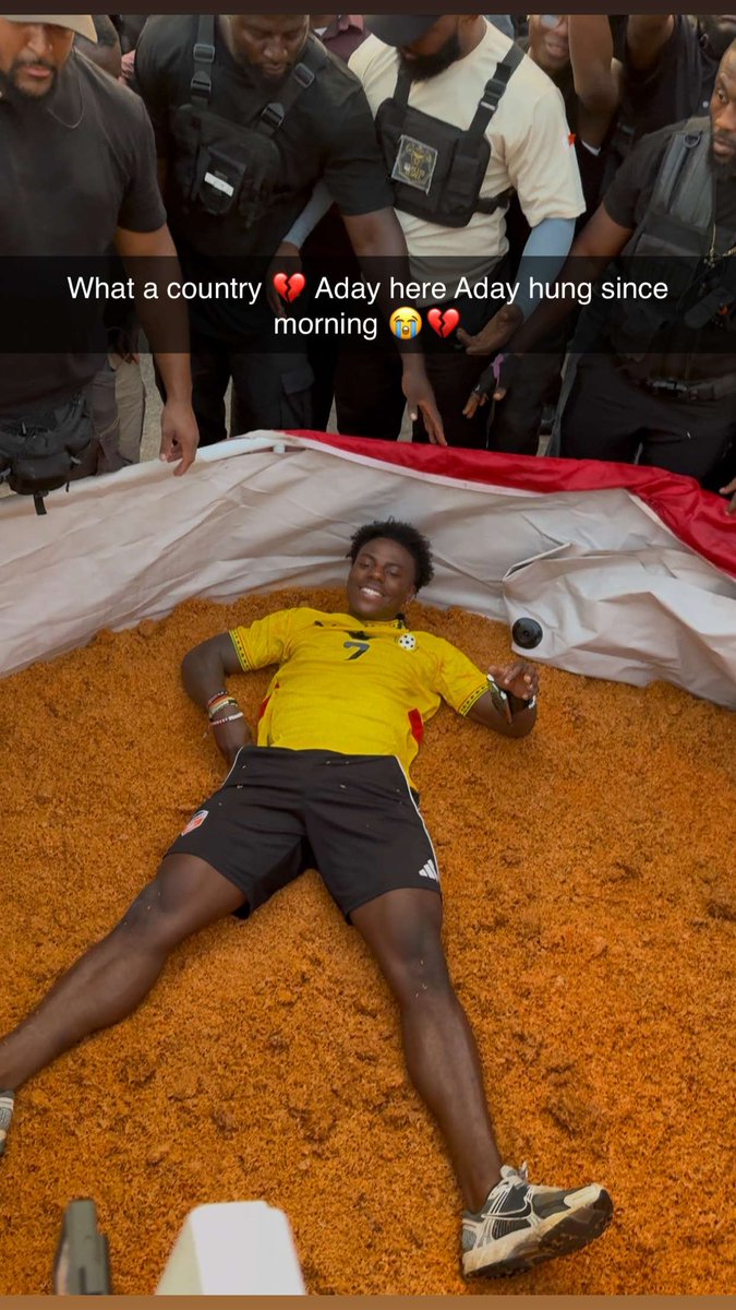What a country 💔 Adey here Adey hung since morning 😭💔