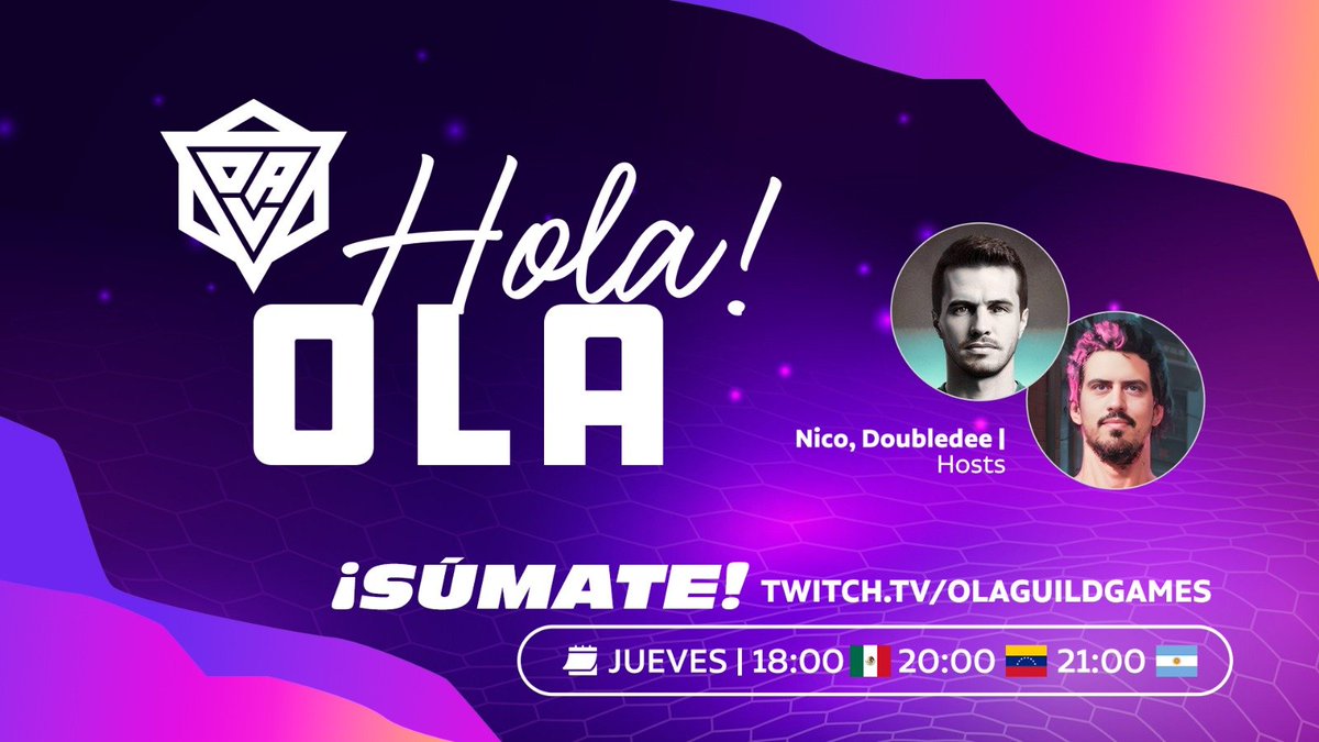 🚨¡Este Jueves tenemos HolaOLA! 🚨🔥
El espacio más picante de la comunidad, donde hablamos de todo👇

⁉️Tenemos Novedades en OLA
📅 Próximos eventos
🤔¿Vuelven las Becas?
🆙 Recompensas a los niveles altos.
🗣️ <a href="/juanallen/">DoubleDee | OLA 🌊</a> y <a href="/nicolapepino/">Nico 🌲🌊</a>