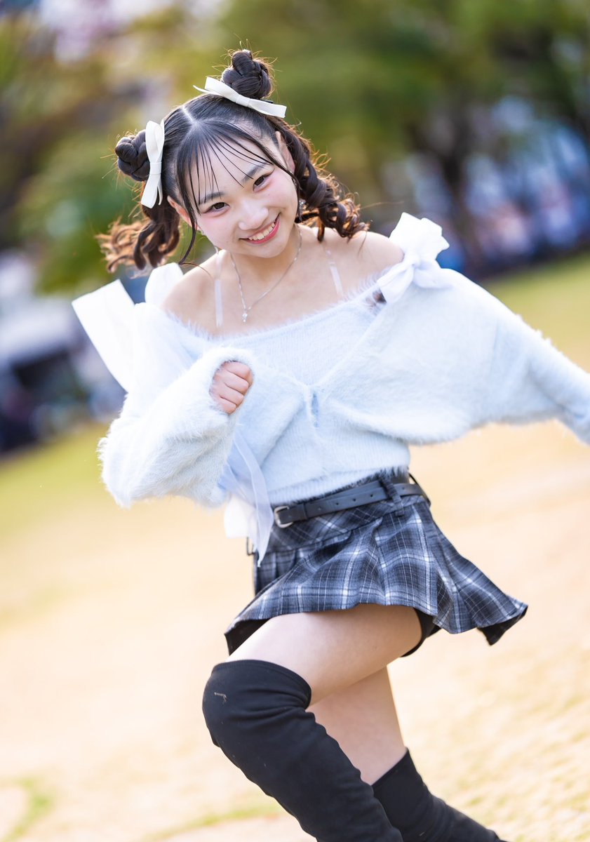 Lunaちゃん(JC1）寒そうだったので「その場高速足踏み」からスタート