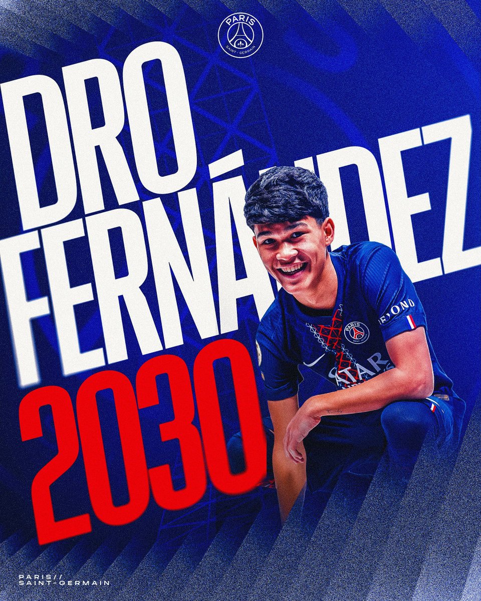 ¡Dro Fernández es parisino! 😄❤️💙