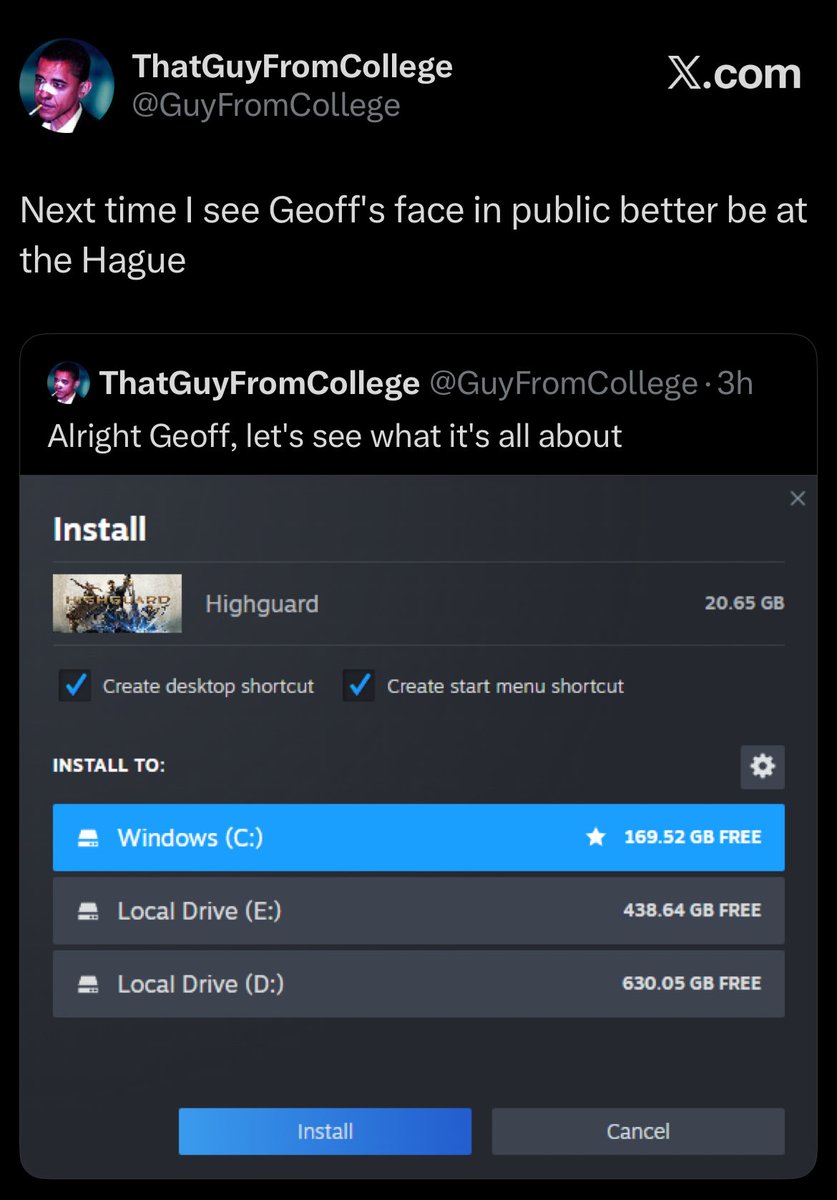 relaithable's tweet image. This is my favourite response to trying out a video game ever