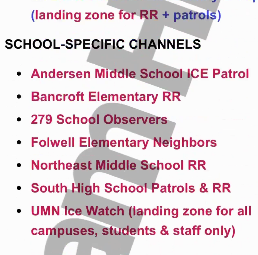 NizNellie3's tweet image. 🚨 DAY TWO of Cam Higby's Signal Gate is going from strength to strength.

The University of Minnesota is home base for patrols and Rapid Response teams. In 2025, they received $628 MILLION in federal funding.

279 "observers" are currently hunting ICE agents. We're funding it.