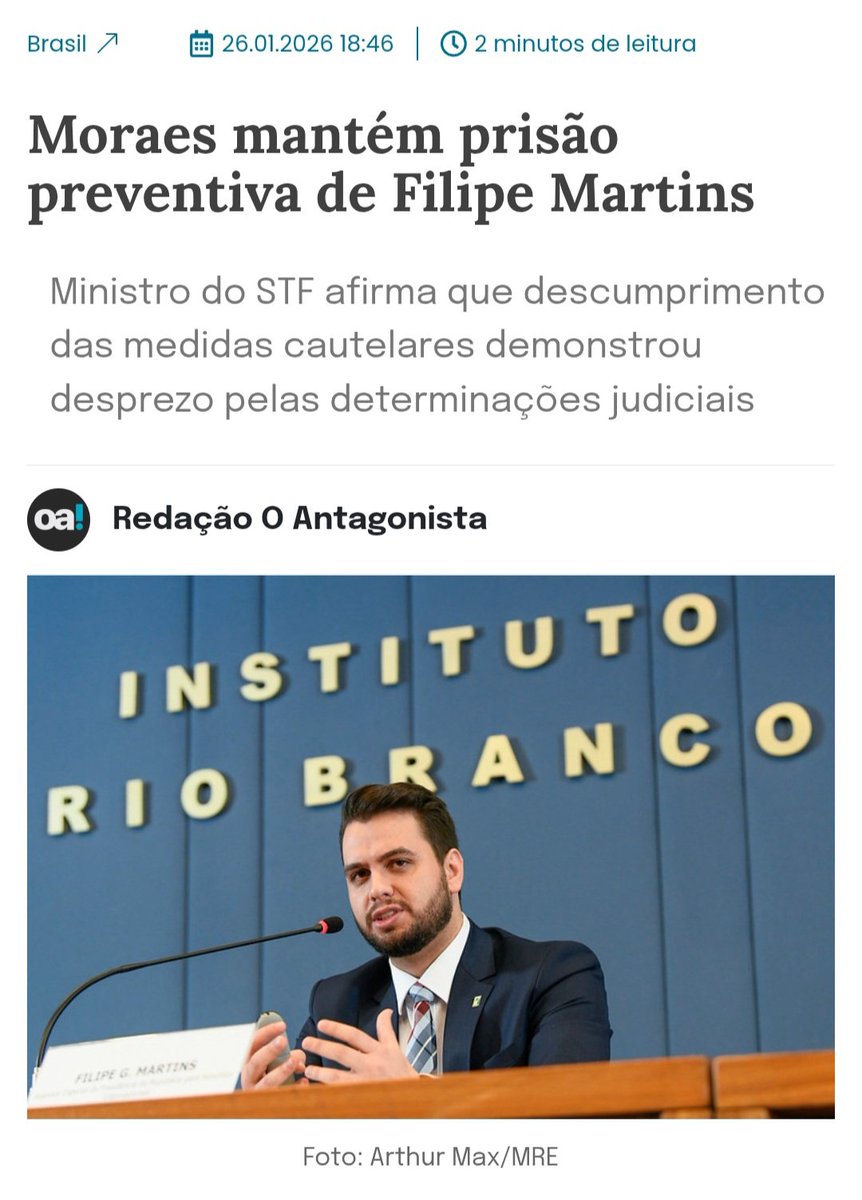 Filipe Martins NAO ACESSOU O LINKEDIN. A defesa protocolo um documento fornecido pela Microsoft e o PGR simplesmente desconsiderou... valido mesmo é o print, sem perícia, enviado por e-mail, de um desafeto ideologico.
Me faltam palavras...