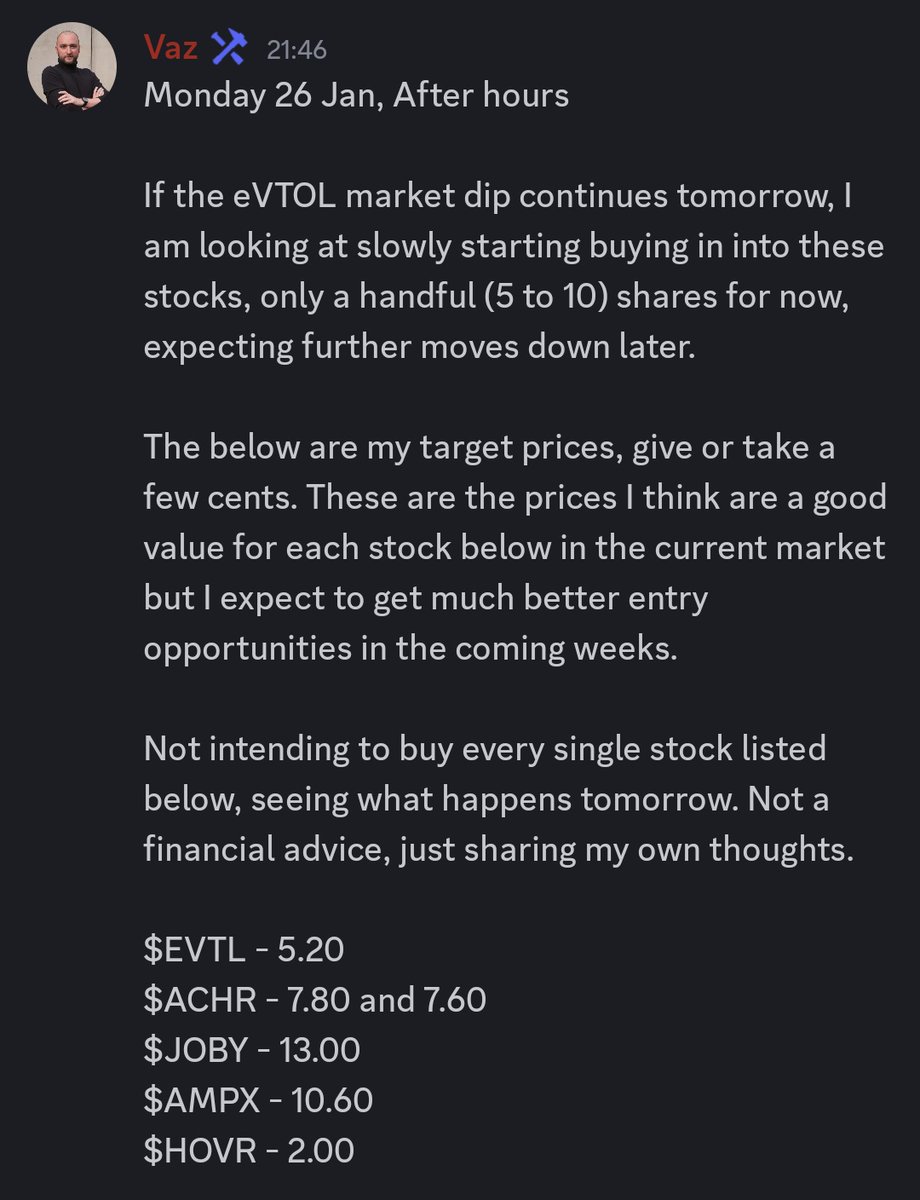 eVTOL hub tweet media