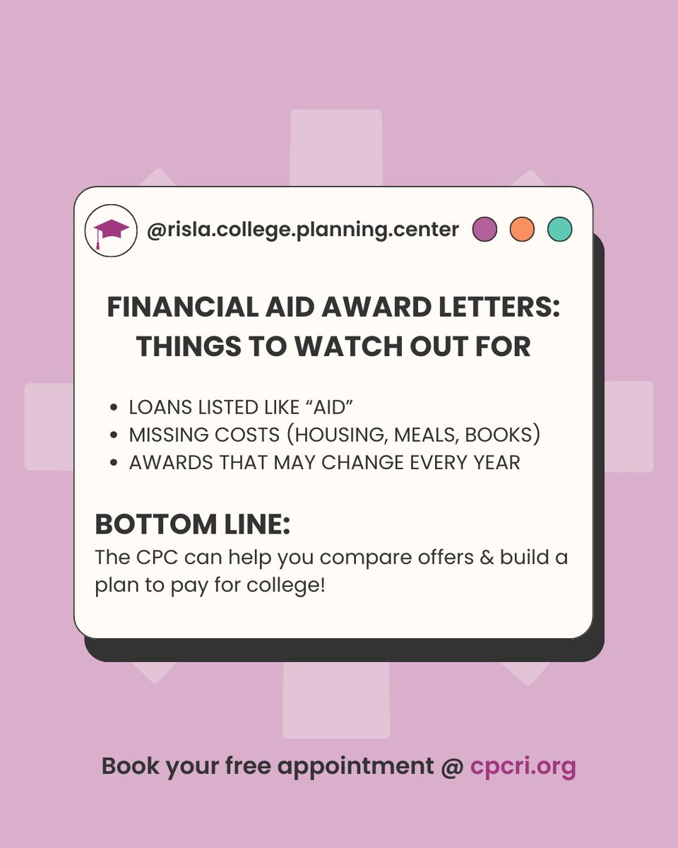 RISLA COLLEGE PLANNING CENTER tweet media