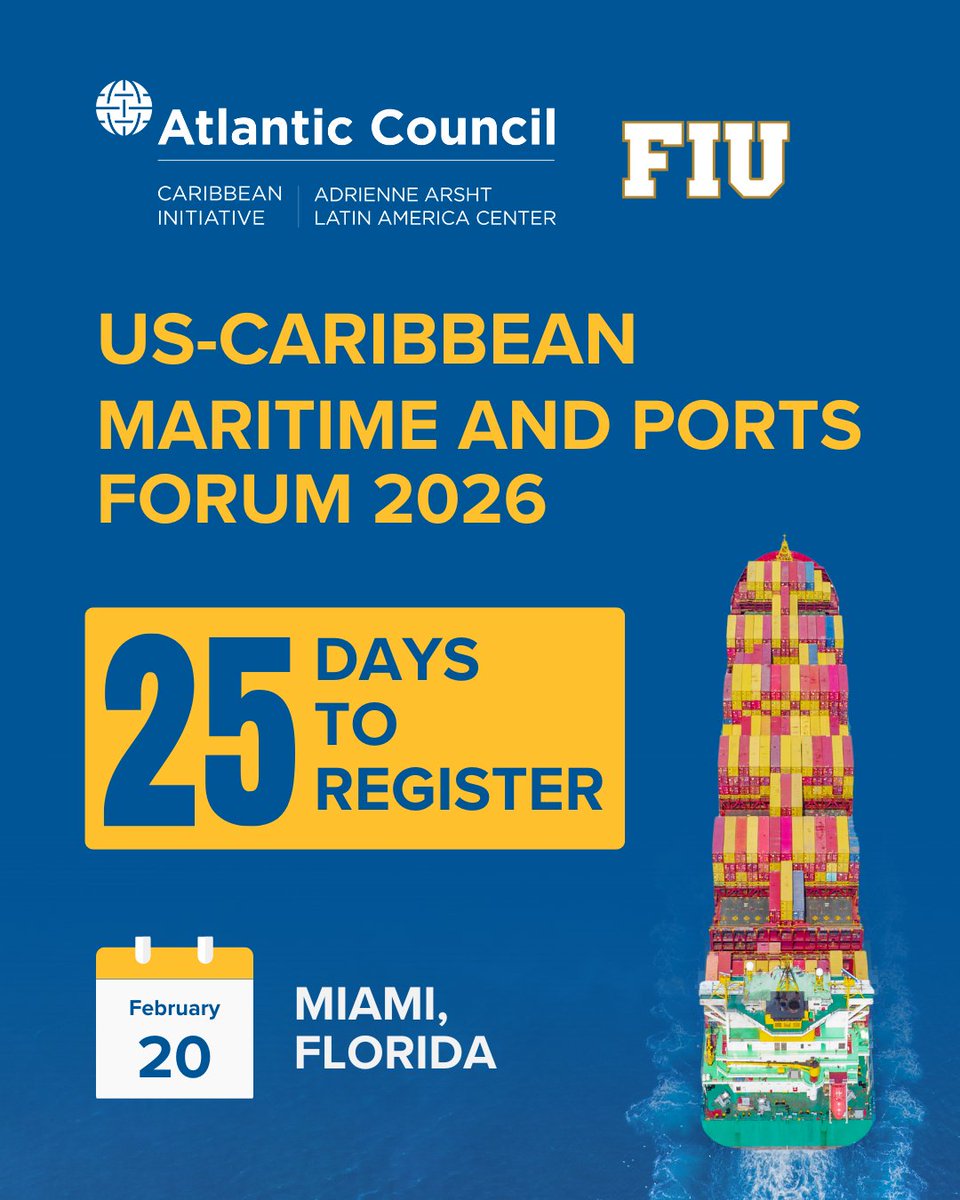 Arsht Latin America Center & Caribbean Initiative tweet media