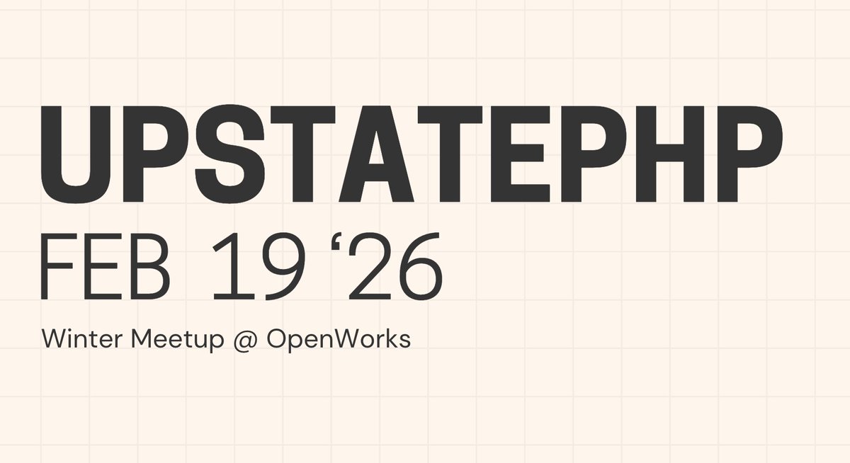 UpstatePHP tweet media