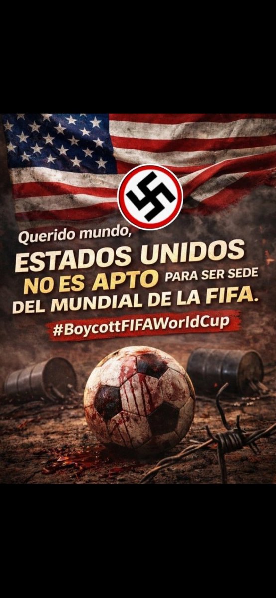 Me uno. Hay que sabotear ese mundial.