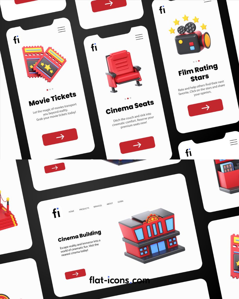 Flat Icons tweet media