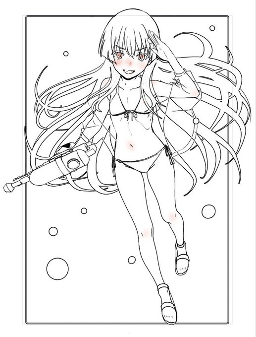 #くそ寒いので水着を貼る