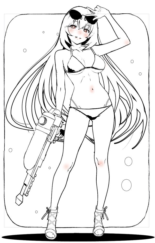 #くそ寒いので水着を貼る 