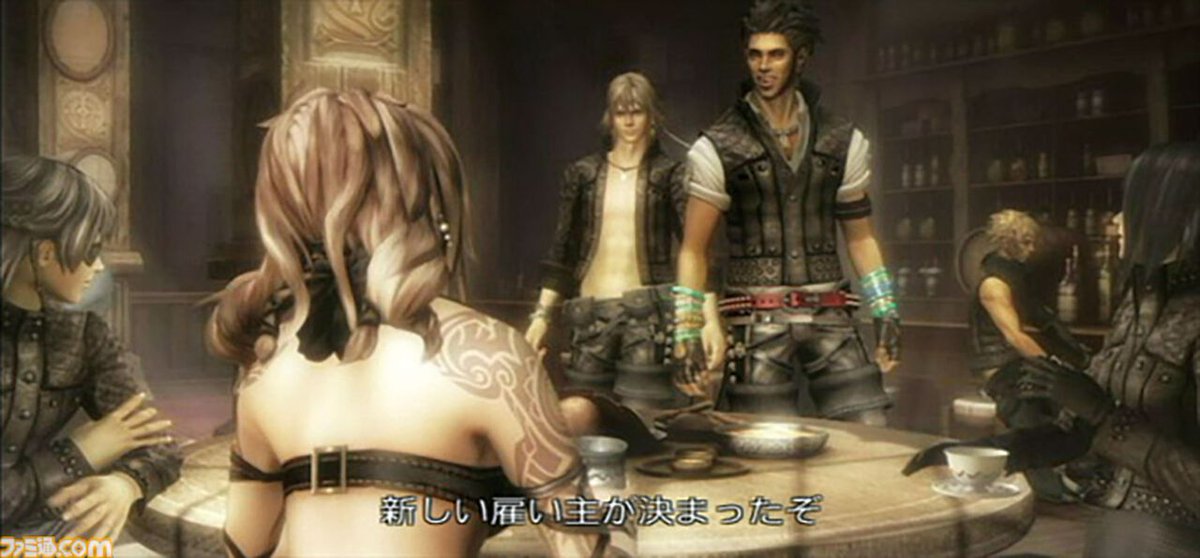 famitsu's tweet image. 【今日は何の日？】
『THE LAST STORY（ラストストーリー）』発売15周年（2011年1月27日発売）
famitsu.com/article/202601…

坂口博信氏による任天堂発売タイトル第2弾。坂口氏が『FF5』以来、18年ぶりにディレクターを務めた作品。“ギャザリング”がバトルのカギを握る。