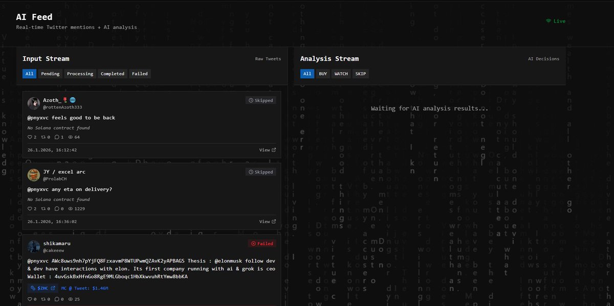 [DEV UPDATE]

Time for a proper update on what we've been building.                                       

The old codebase was a mess - bloated dependencies, scattered architecture, external API calls everywhere. we spent the last two days doing a complete overhaul:       

•