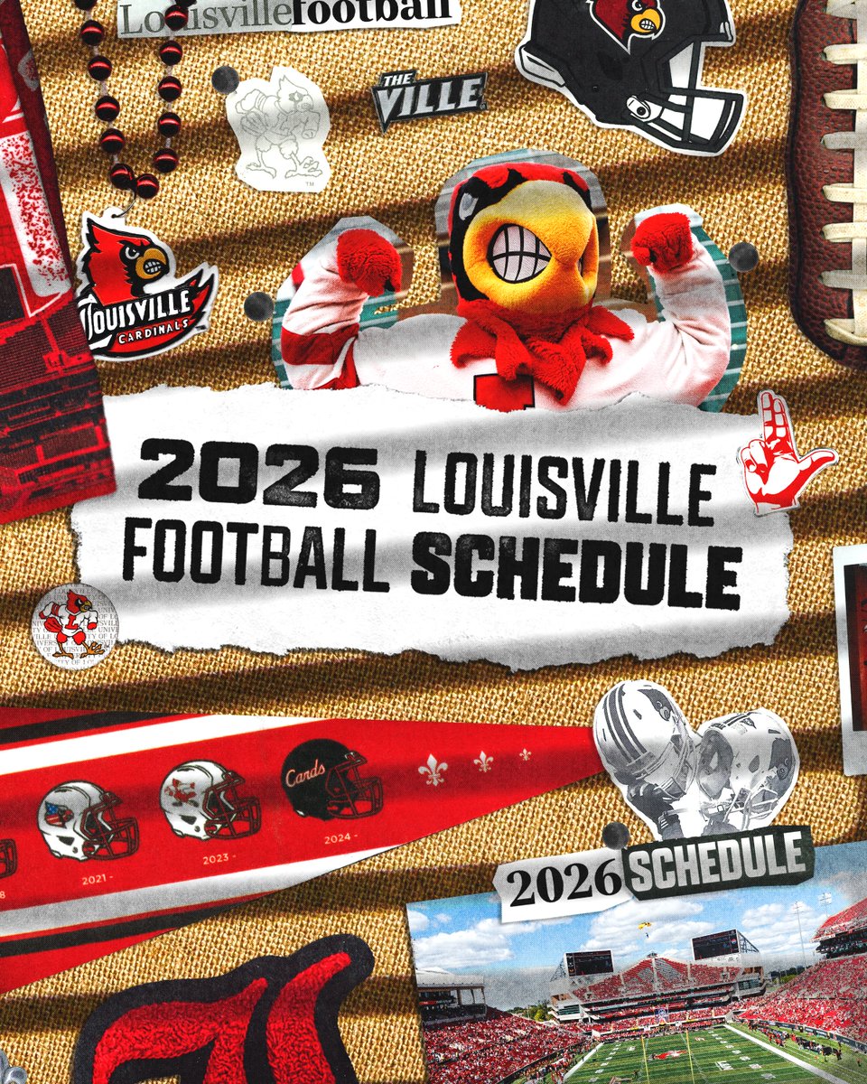 Louisville Football tweet media