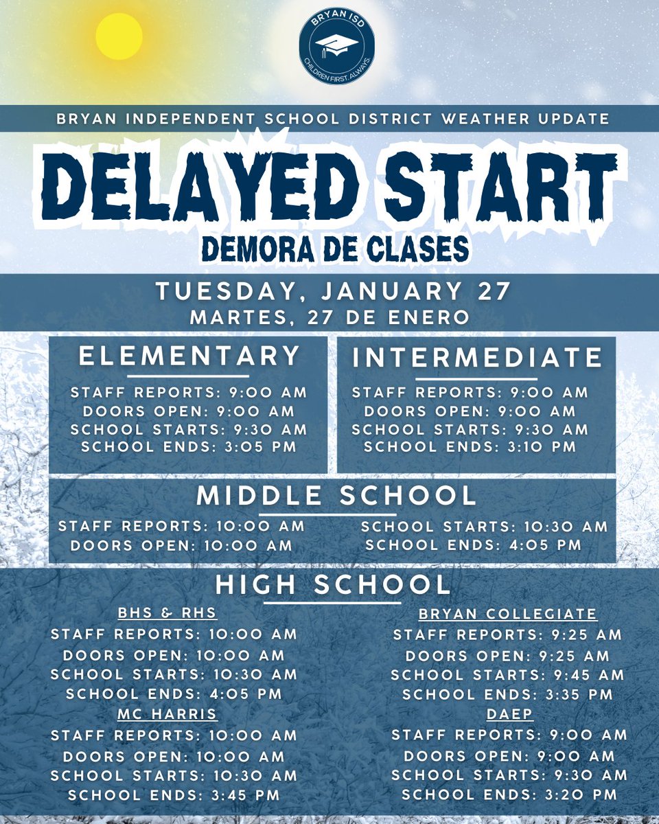 Bryan ISD tweet media